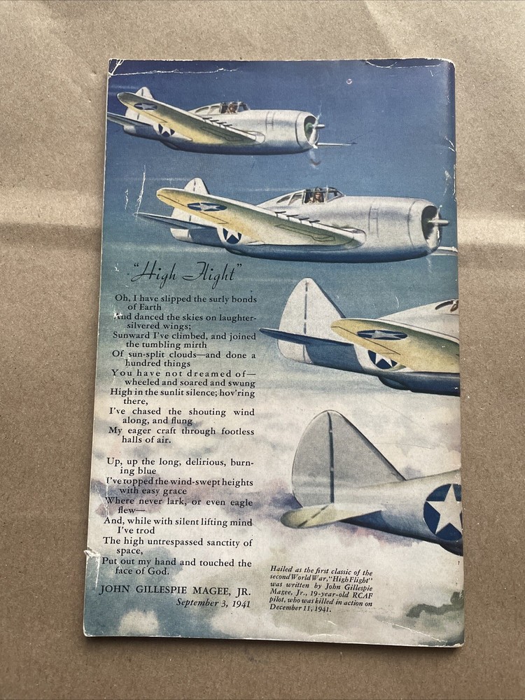 WWII AAF Lessons That Live AAF Pilots Book