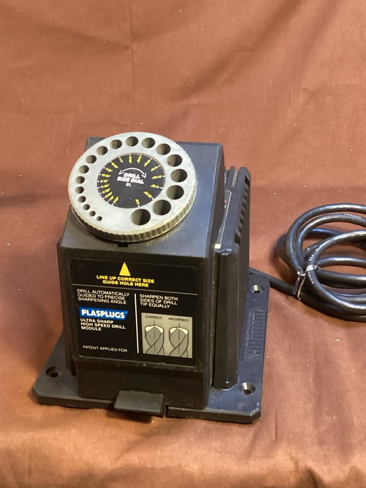 Plasplugs Ultra Sharpening Workstation DCS407VS Drillbits Knives Scissors Tools