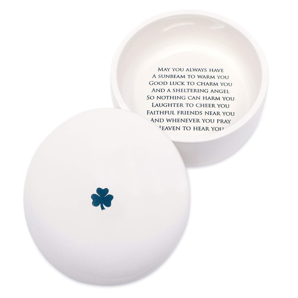 Susabella - Baptism Gift or First Communion Gift, Ceramic Keepsake Box With I...