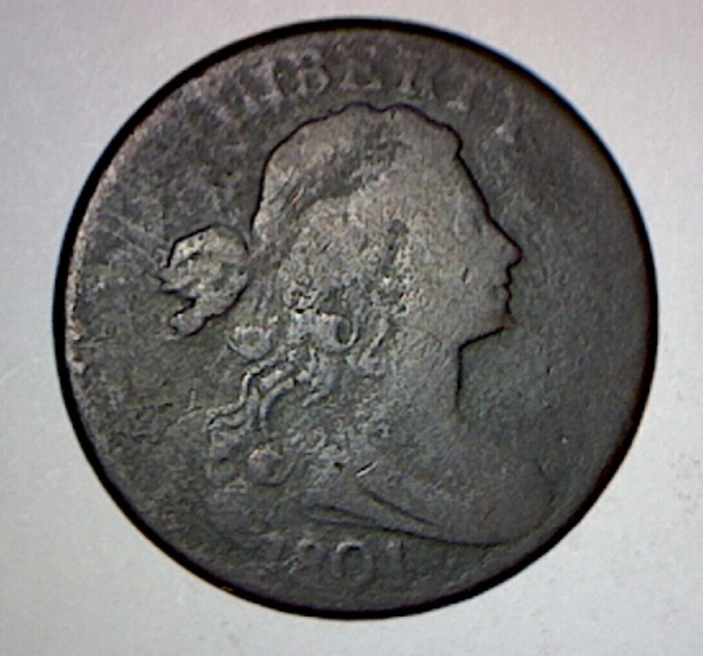 1801 DRAPED BUST LARGE CENT