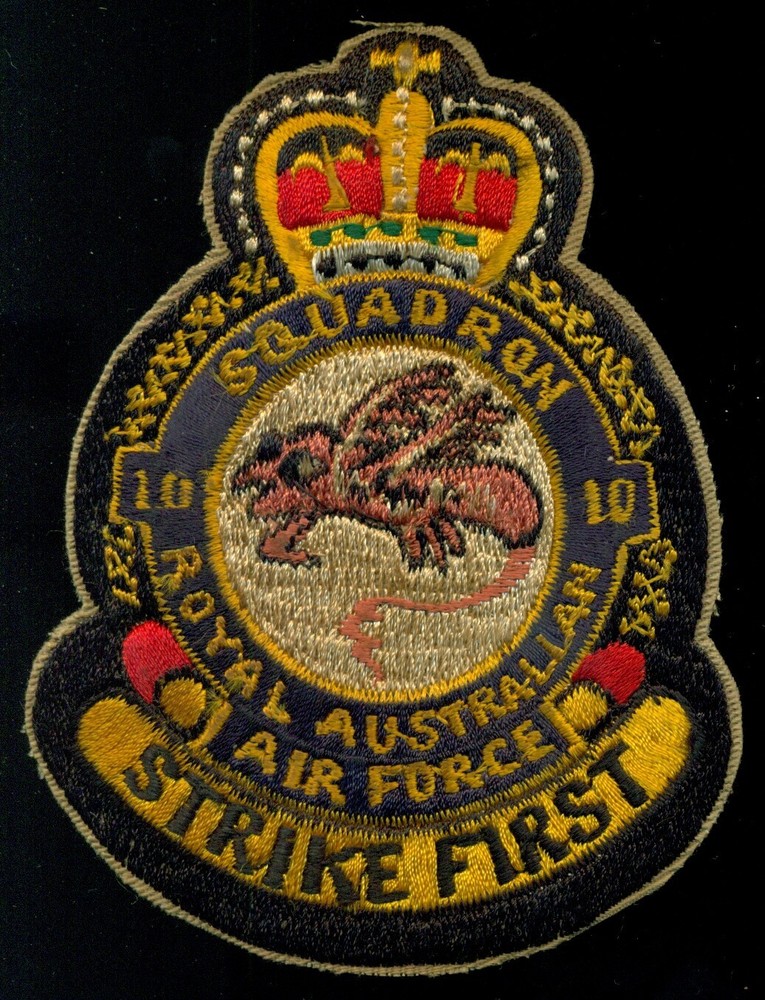 RAAF NO. 10 Squadron Royal Australian Air Force Patch JU
