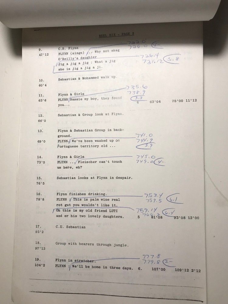 1977 Horror Movie Shout At The Devil Full Release Script International Version