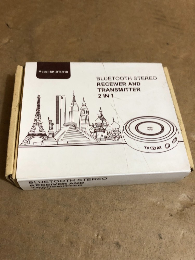 Bluetooth Stereo Receiver Model SK-BTI-018 NOB
