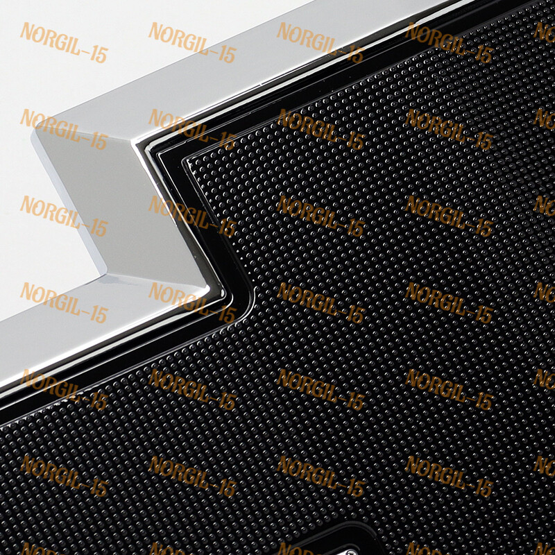 For 2022-2024 Chevrolet Refreshed Silverado 1500 Bowtie Front Grill Black Emblem