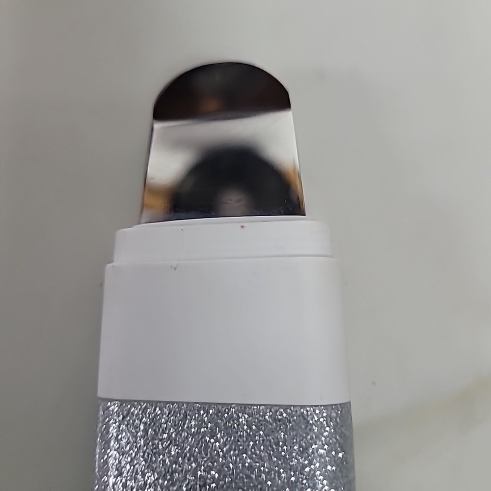 DERMAFLASH DERMAPORE Pore Extractor & Serum Infuser Gray Glitter USED