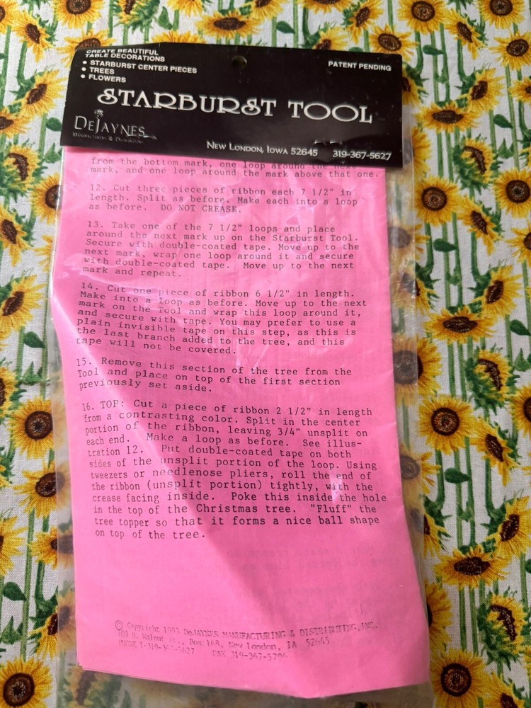 DeJaynes Starburst Crafting Tool