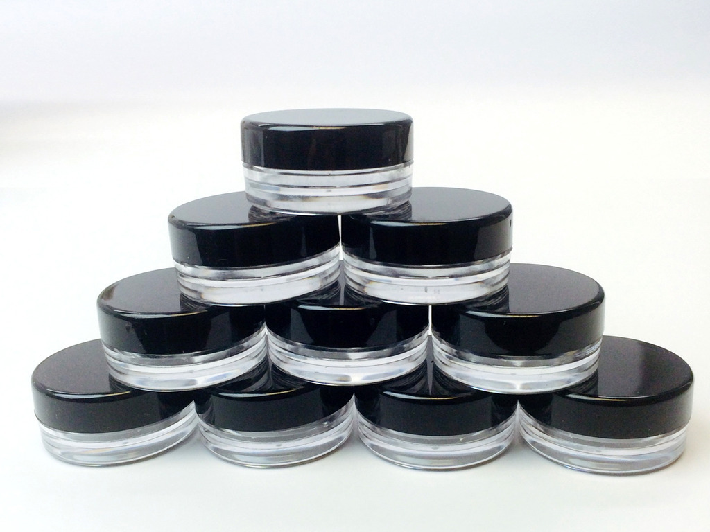 1000pcs 5 gram high quality Jar cosmetic makeup cream container Jewelry 5g 5ml