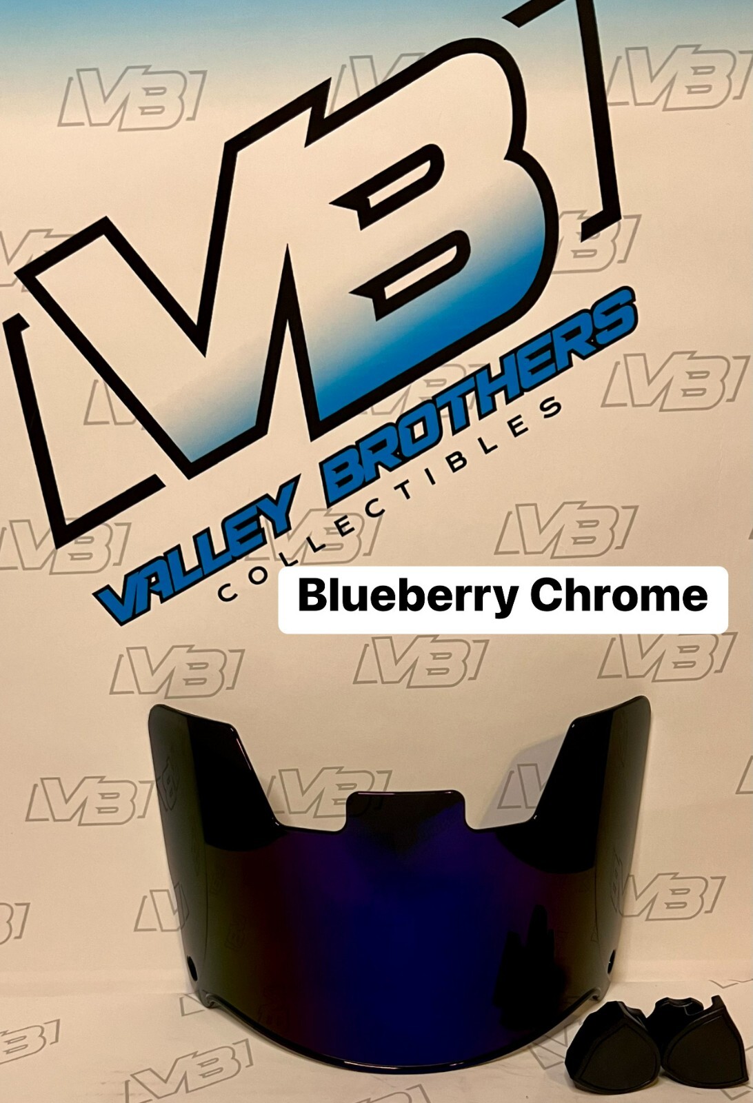 Full-Size Football Visor with Clips