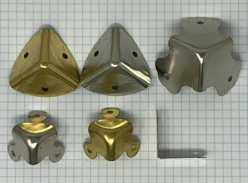Replacement Corners & Brackets, Instrument / Amplifier Case or Trunk