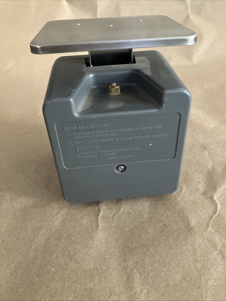 Pelouze Model K5 Utility Postal Scale Tabletop Vintage EUC