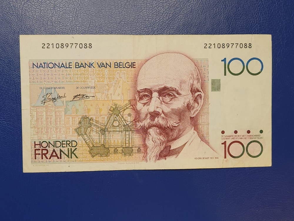BELGIUM - 100 FRANCS 1978 - BANKNOTES