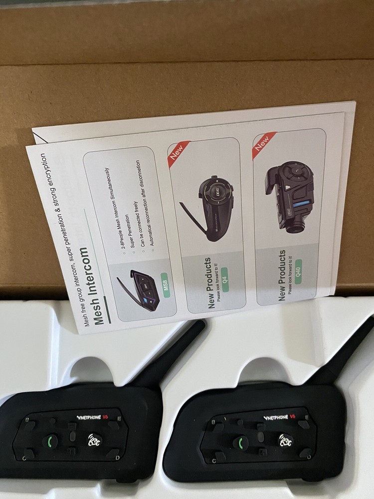 Netphone V6c Riders Multi-interphone for Motorcyclists