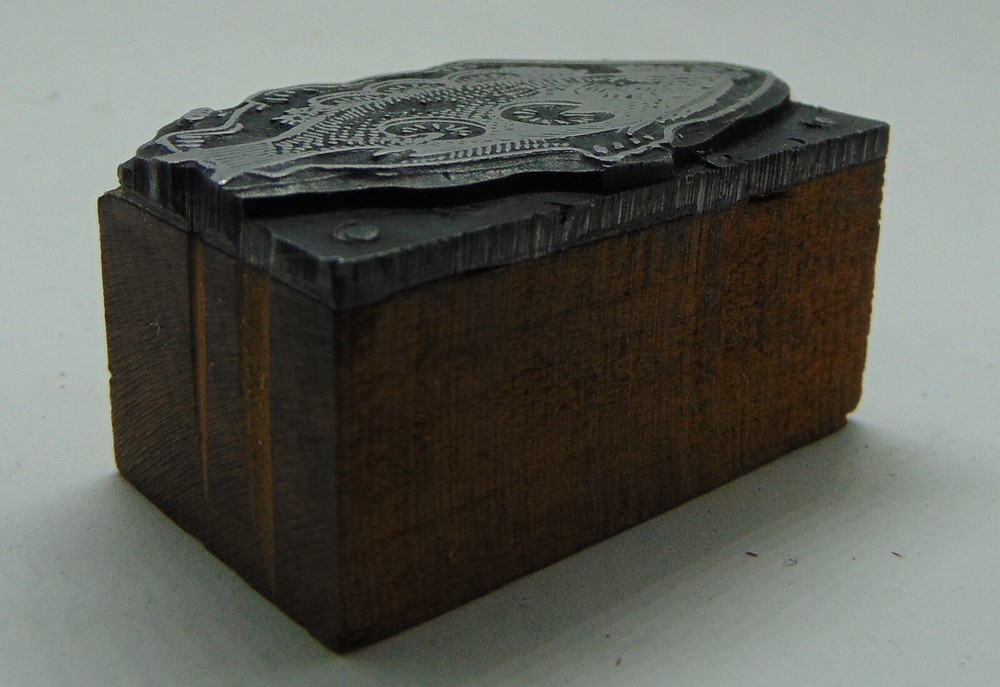 Printing Letterpress Printers Block Dinner Fish