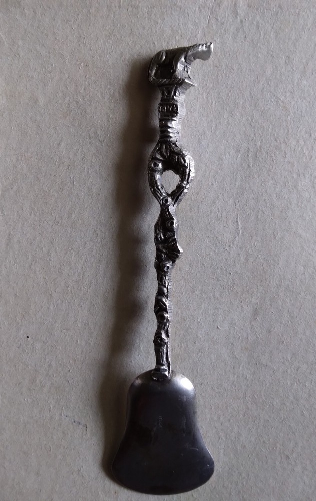 "Candlelight Silver" set from "Around-the-World Shoppers Club"--worn box, paper