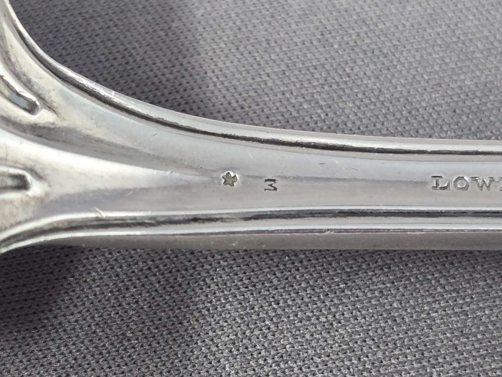 Lowell & Senter Coin Silver Fish Server Portland ME