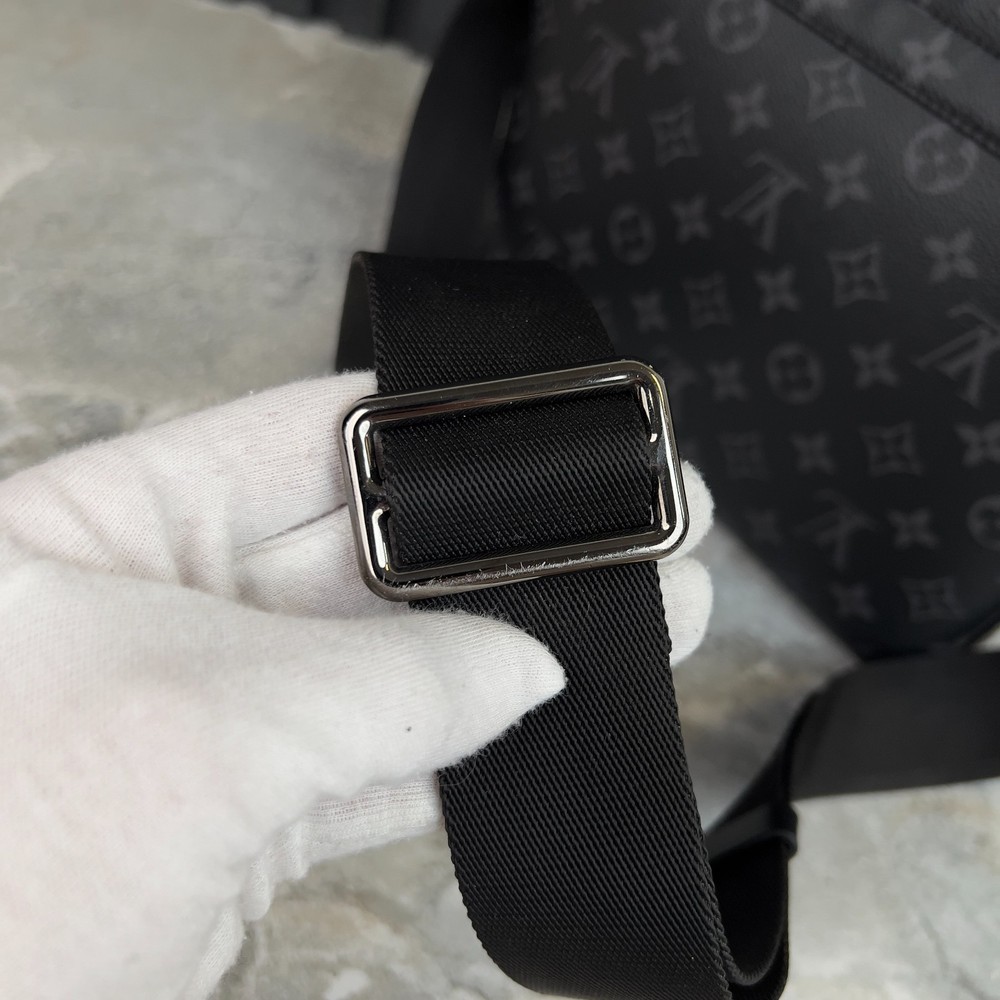 Louis Vuitton District PM Monogram Eclipse Canvas Crossbody Messenger Bag