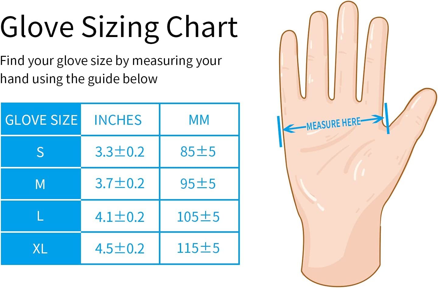Intco BASIC Medical Vinyl Synmax Exam Gloves Durable Latex Free , Size: S/M/L/XL