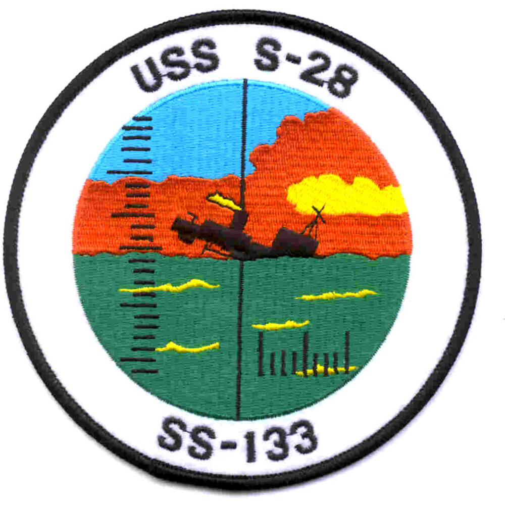 USS S-28 SS-133 Patch
