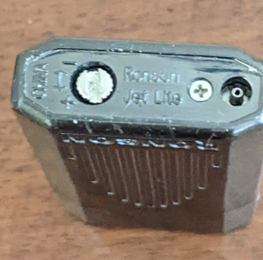 Vintage Art Deco Ronson Jet Lite Lighter