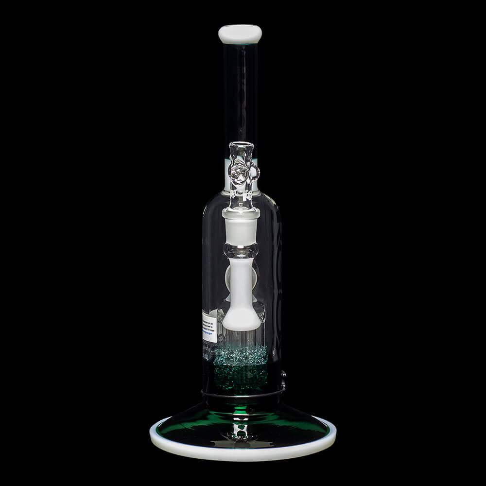 ROOR Tech 12″ Fixed Stemless Bubbler – Jade & White