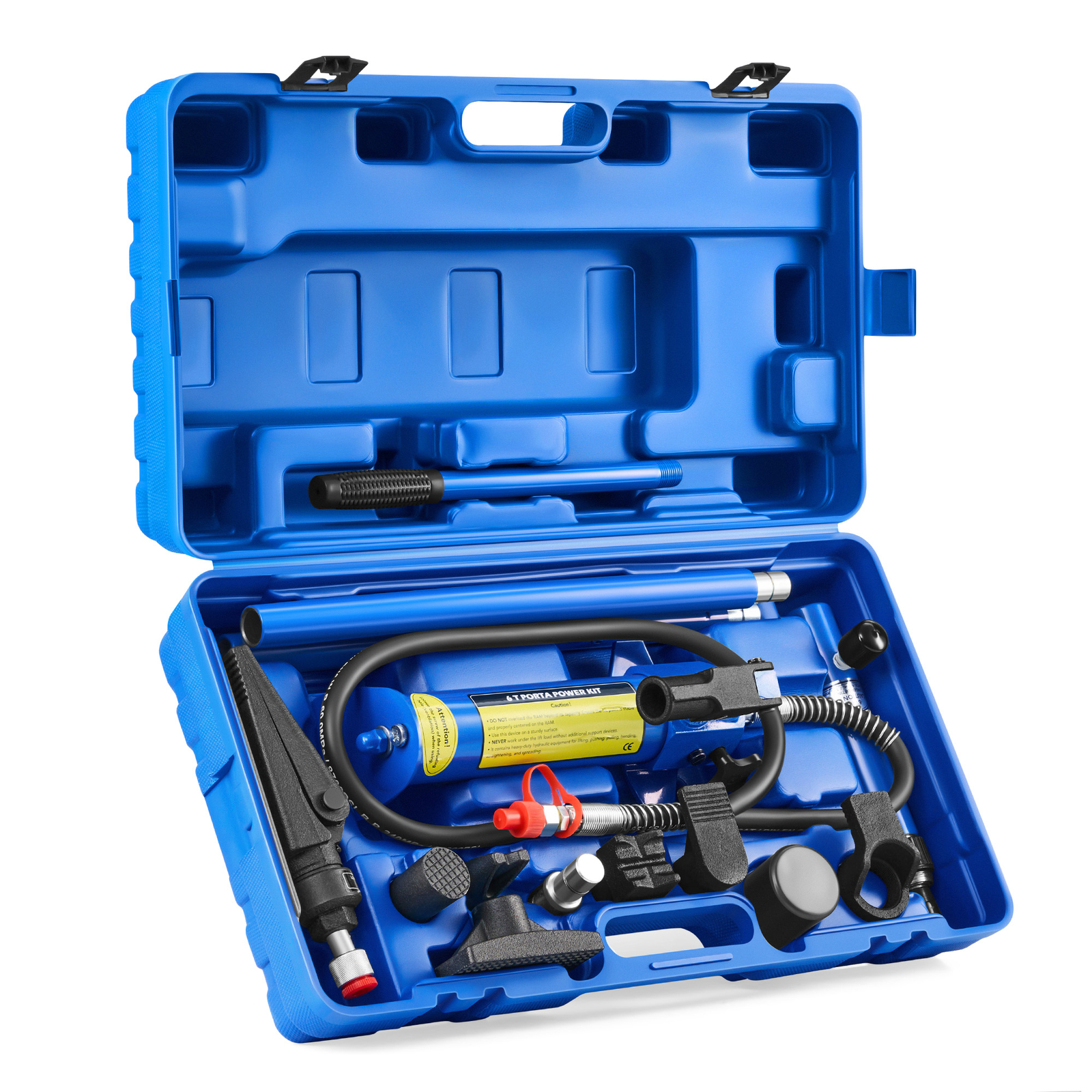 OMT 6 Ton Porta Power Kit Portable Hydraulic Jack Auto Body Frame Repair Kit