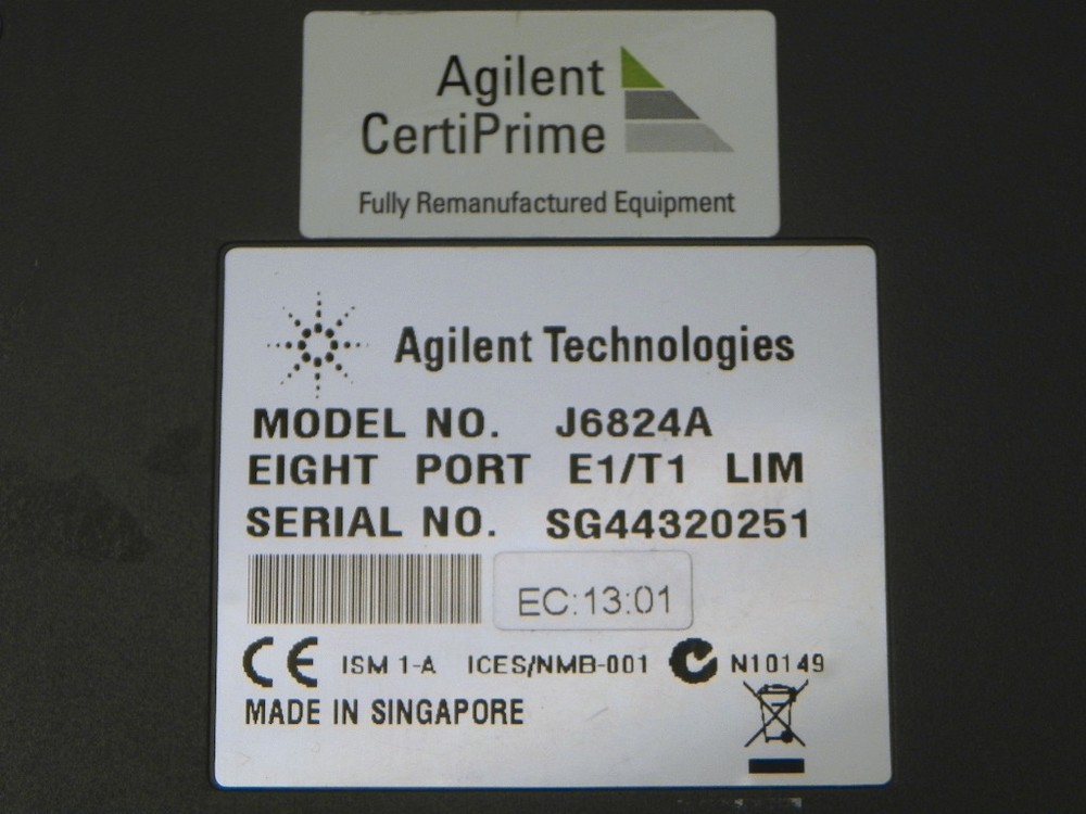Keysight J6824A Eight-Port T1/E1 Line Interface Module