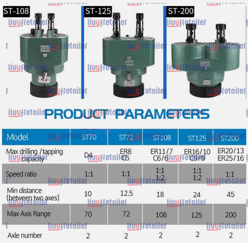 Two-Spindle Boring Machine Multi-spindle Drill Multi-Head Drill Tapping Machine