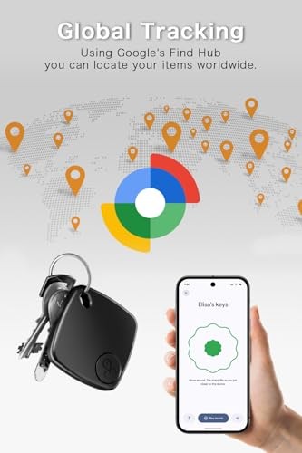 4 Pack Android Compatible Smart Tracker Tags - Tracker Tags for Android Phones