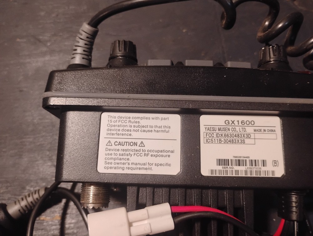 Yaesu GX 1600 Explorer