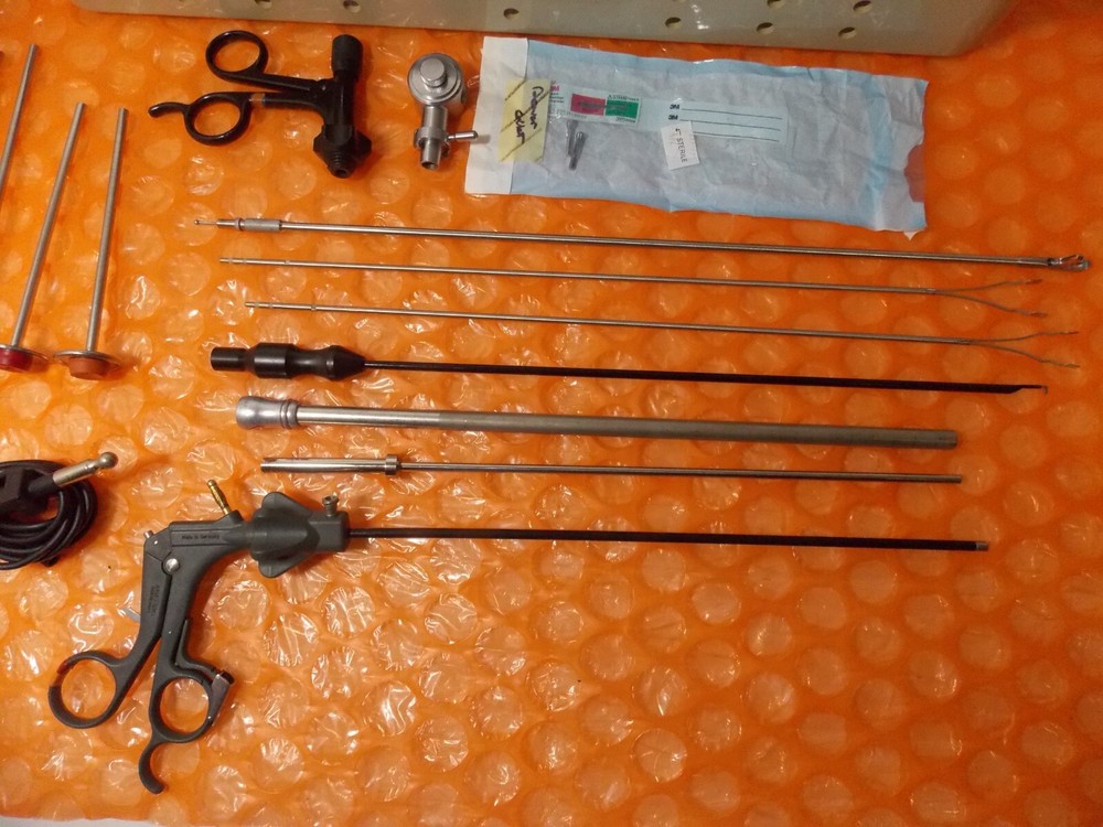 Stryker Multifunction Laparoscopic Forceps set with tray (LAM-2682)
