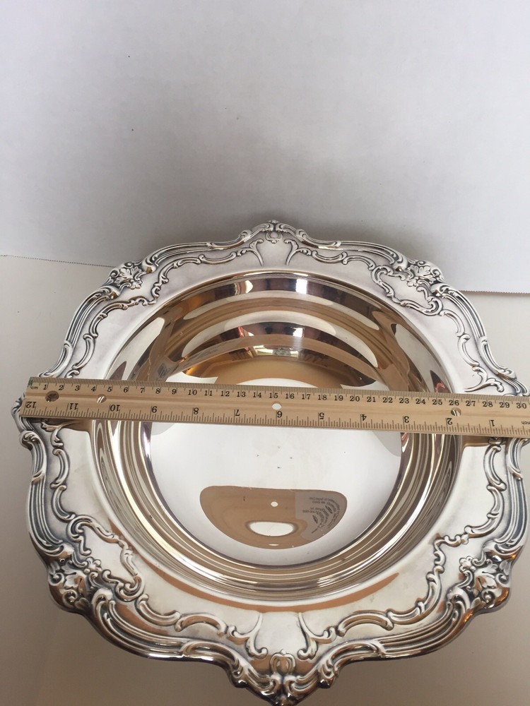 Gorham Chantilly 12” Footed Bowl