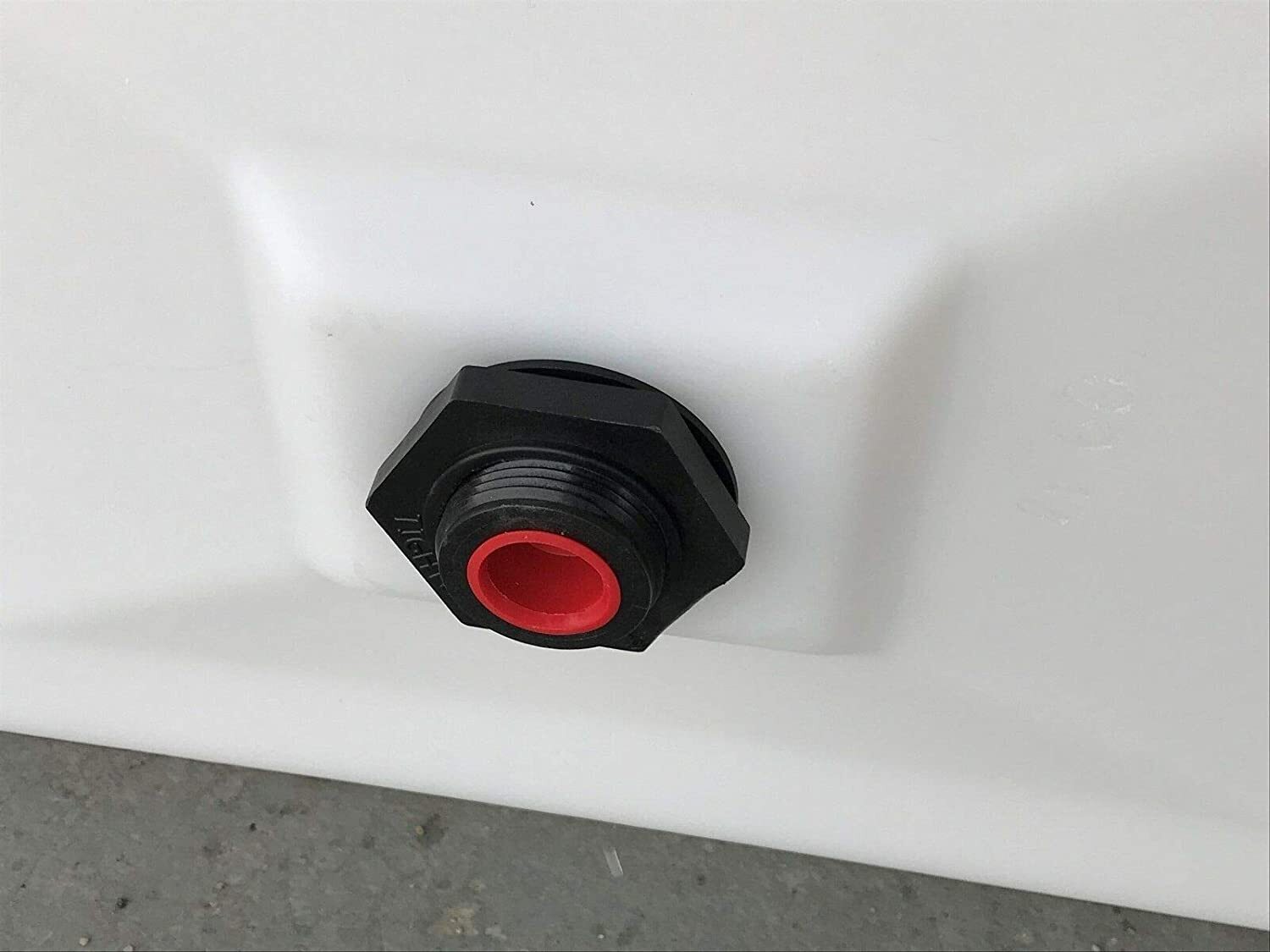 SP0020-LC Ace Roto-Mold 20 Gallon Sumped Rectangular Applicator Tank 28x14x12