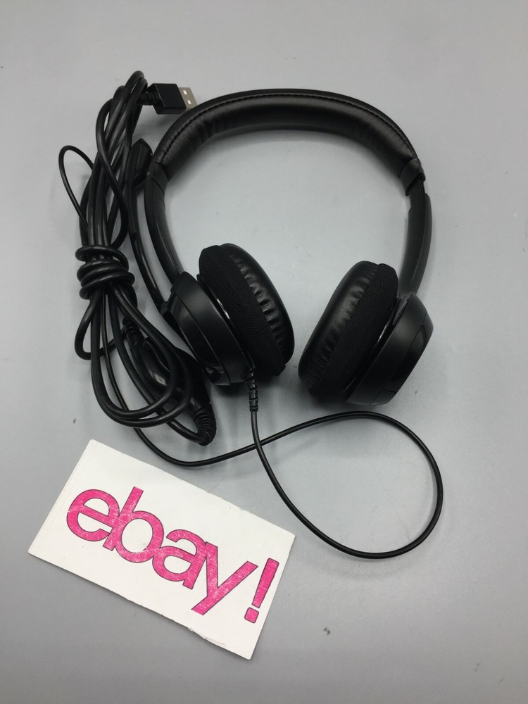 Logitech H390 USB Headset Black A00086 -Good Condition-