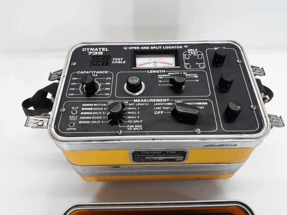 Dynatel MODEL 735 Portable Open/Split Cable Fault Locator