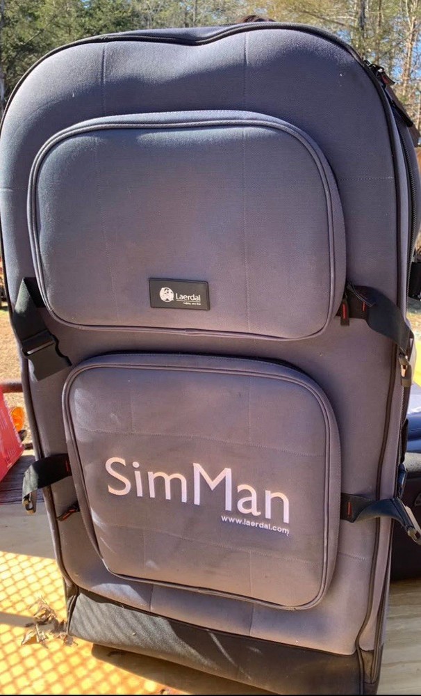 Sim Man Manakin Training Simulator Large Carry Case ONLY Can Be Repurposed
