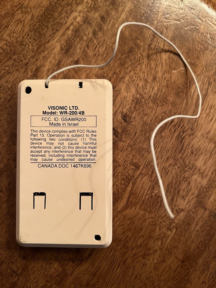 VISONIC Wireless Receiver WR-200/4B