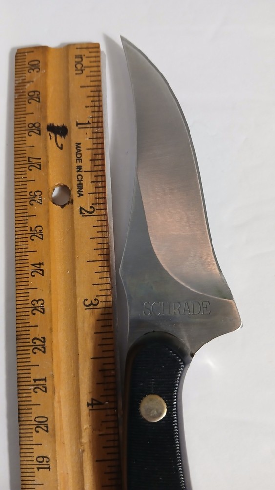 Old Timer 152OT Sharpfinger Fixed Blade Knife w/Box EUC