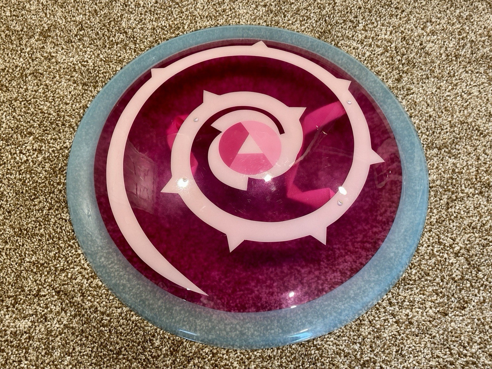 Steven Universe ⭐️Custom Rose Quartz 20” Translucent Shield⭐️