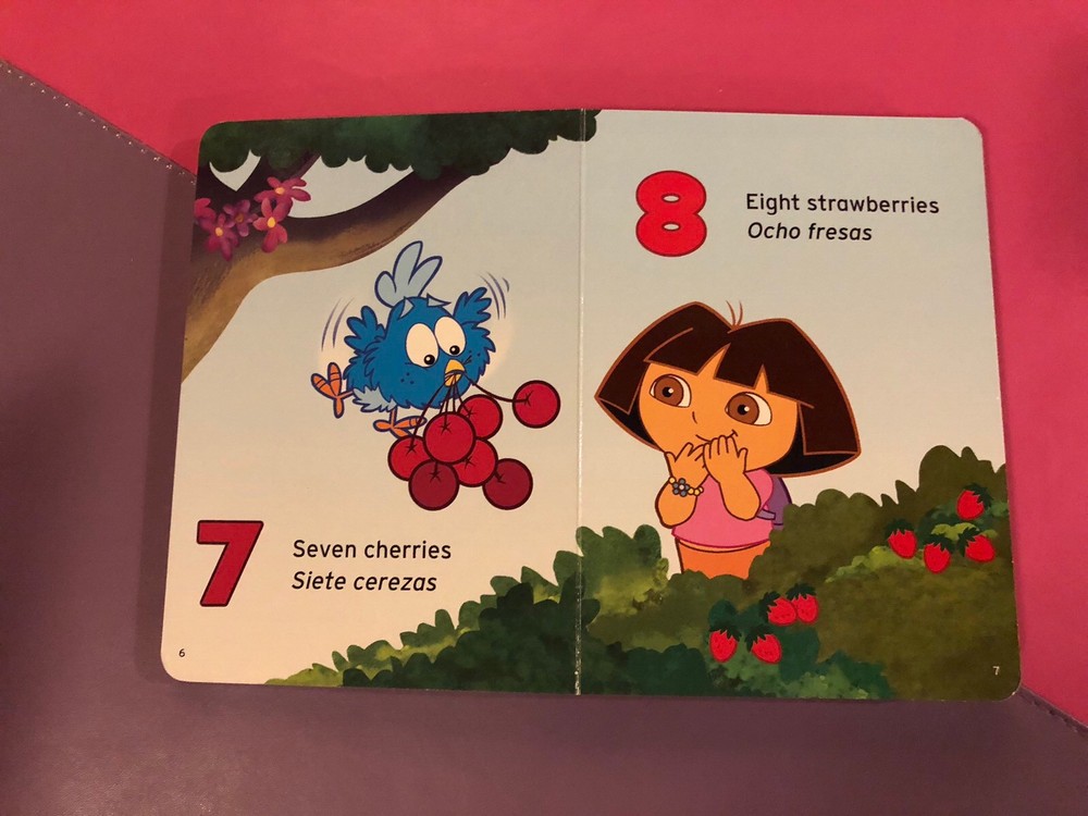 LeapFrog Tag Pen LeapReader Junior Book — DORA THE EXPLORER: 1-2-3 DORA!