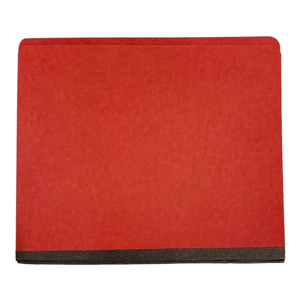 10 Folders Letter Size 6 Section Classification Folder Full Top Tab Earth Red