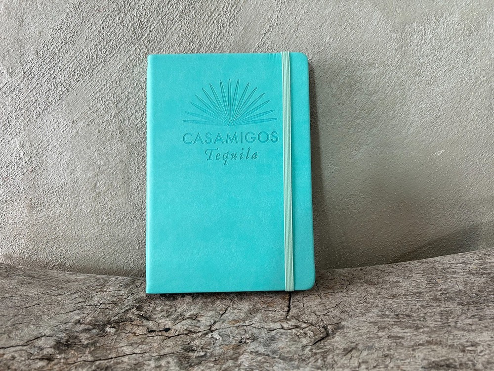 Casamigos Journal Notebook Teal