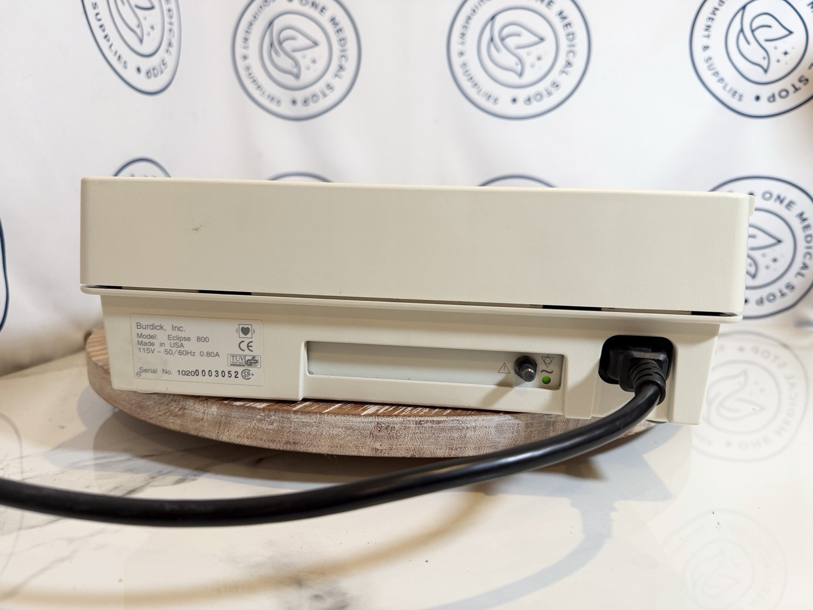 Burdick Eclipse 800 ECG/EKG Electrocardiograph Machine / Parts or Repair