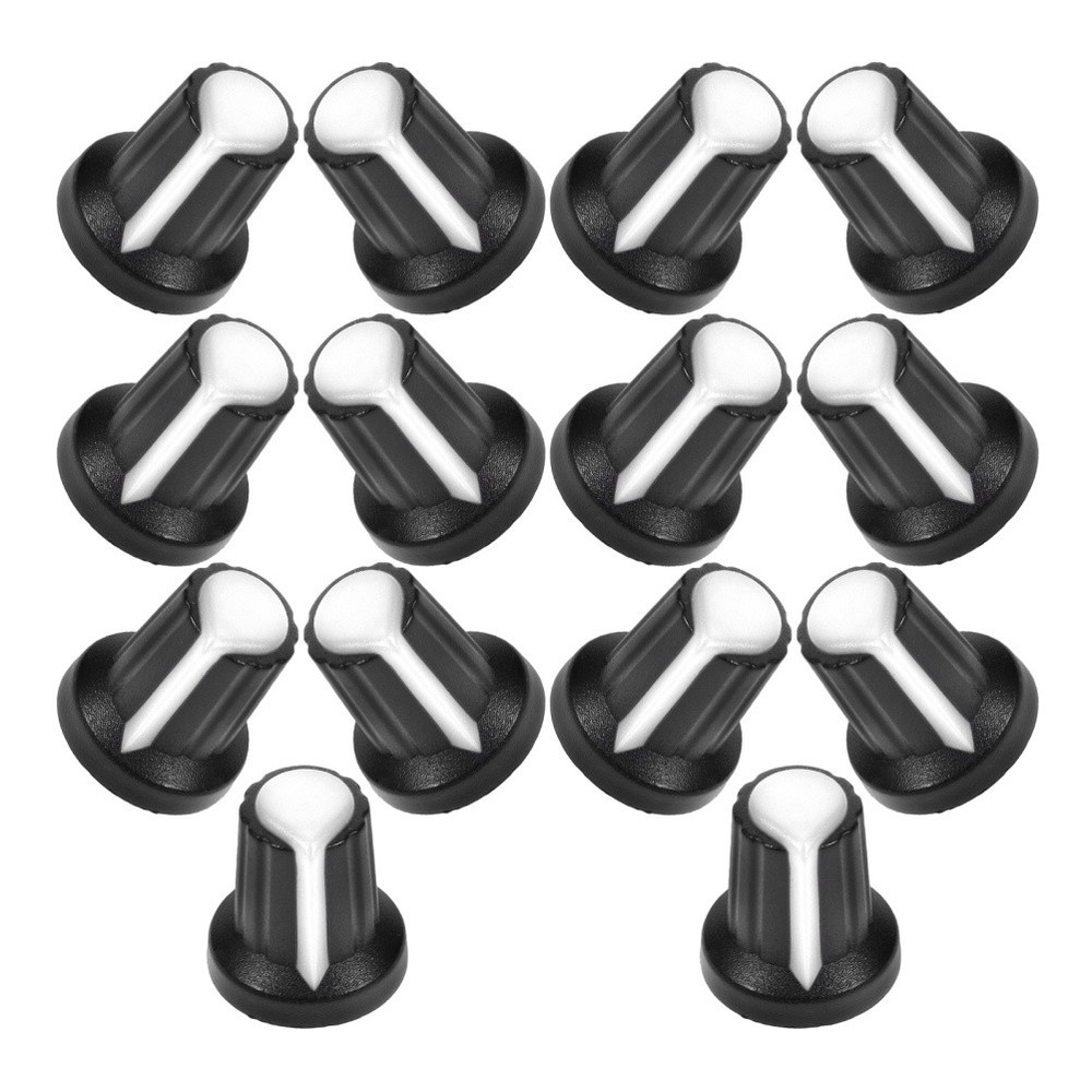 20 Pcs DJ Equipment Maintenance Accessories Control Knobs Plastic