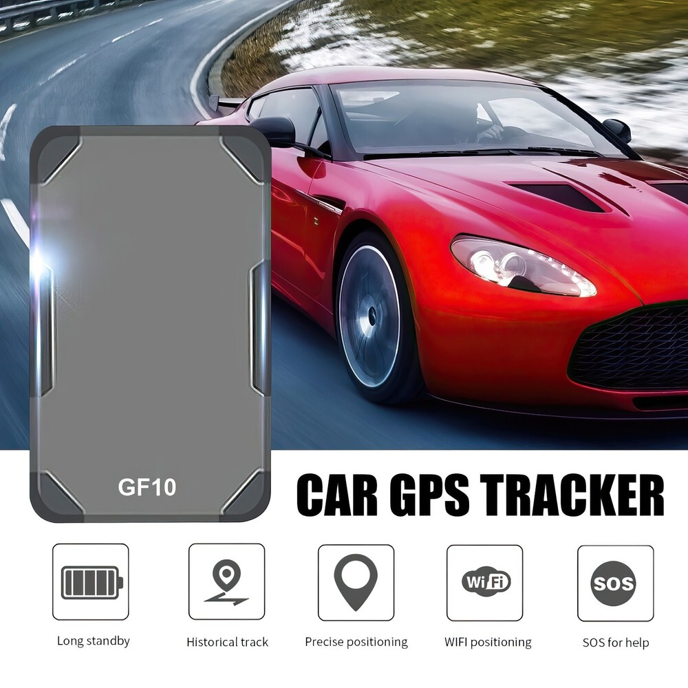 GPS Tracker for Vehicles Real Time Car Tracking Device Mini Hidden for Android