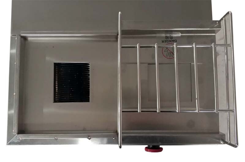 QSJ-T 8mm Double Blade Shredded Meat Cutting Machine Meat Slicer 550lbs/h ﻿110V