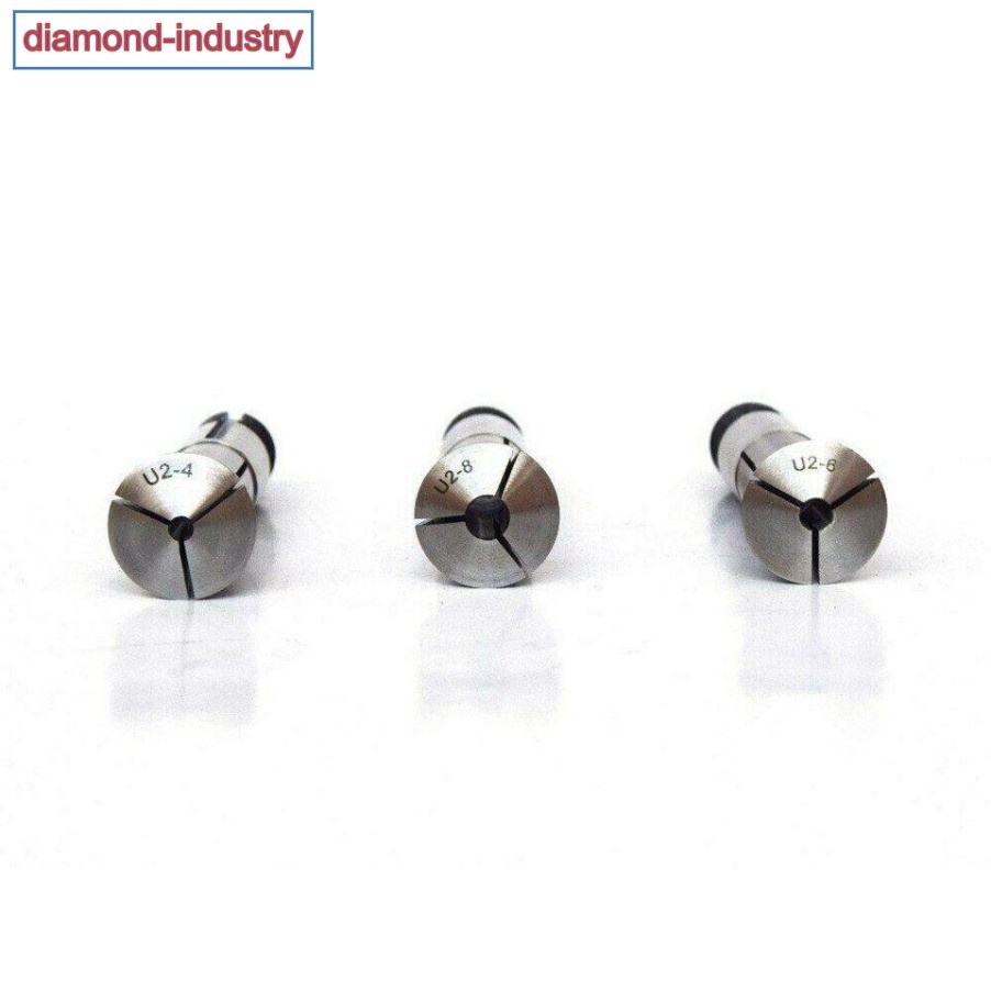 17pcs Tool Grinder Collets U2 Cutter Grinder Collets New