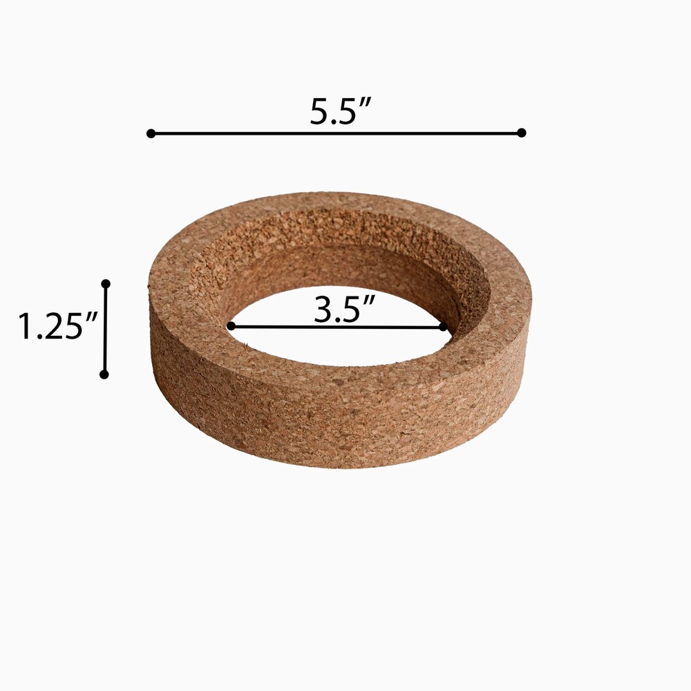 Cork Support for Flasks, 140mm Outside Diameter