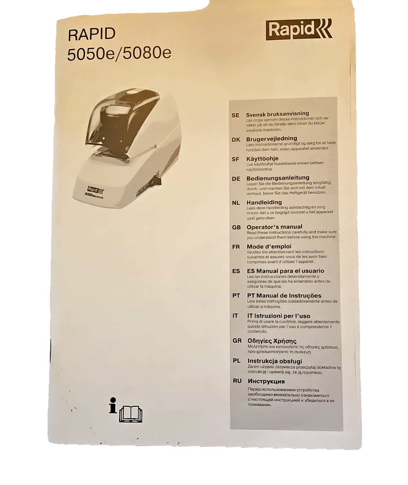 Rapid 5080e Professional Electric Stapler – Fast, Precise,Heavy Duty Performance