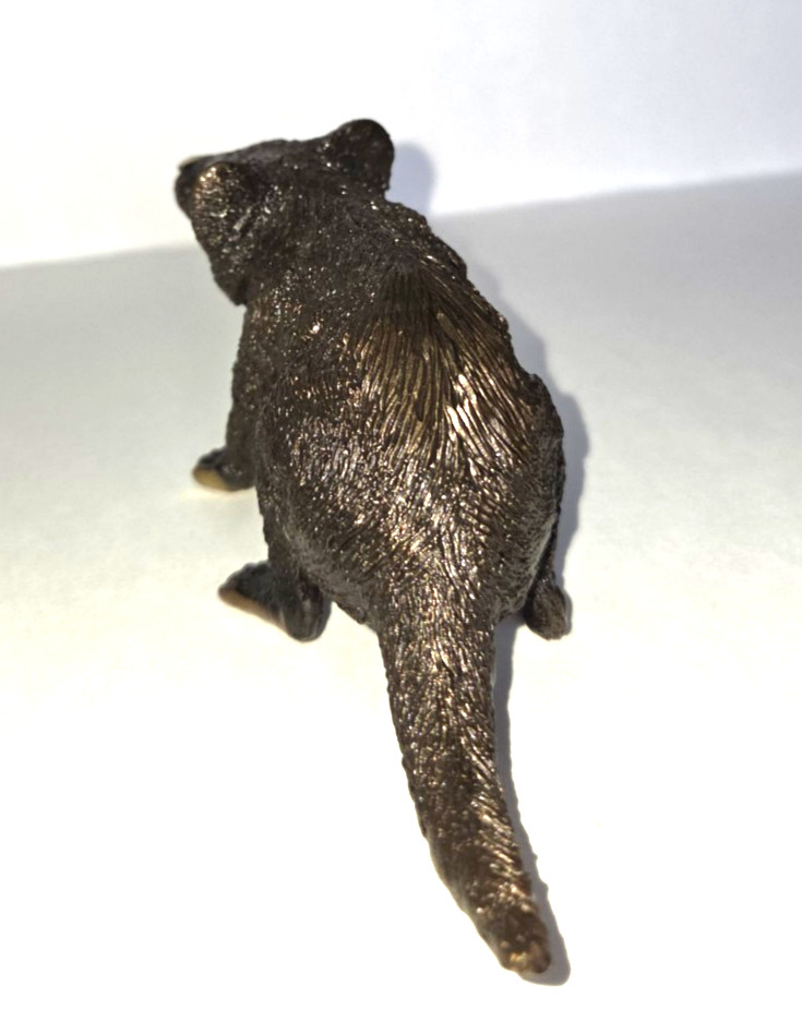 Eddie Wentorf Bronze Tasmanian Devil Sculpture Signed Art
