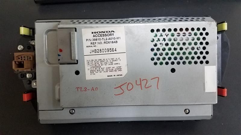 09 TSX OEM NAVIGATION DISPLAY SCREEN